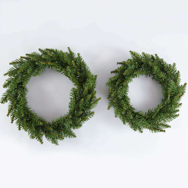 Christmas Wreath with Artificial Pine Needle.