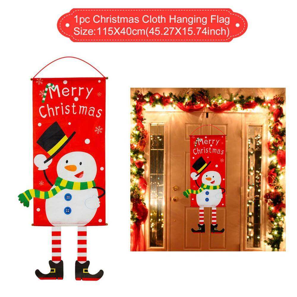 Christmas hanging banner 110×40 cm.