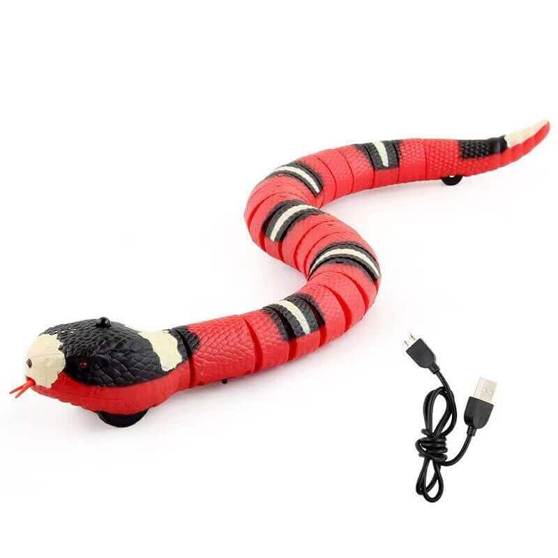 Cat Toys; Funny Snake Smart Sensing Electric Interactive Toys for Cats