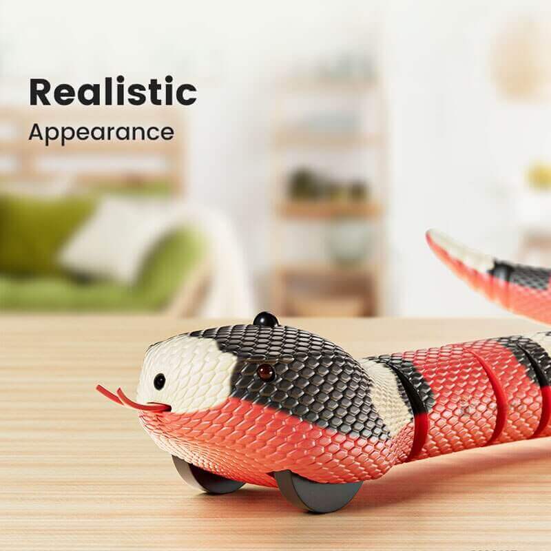 Cat Toys; Funny Snake Smart Sensing Electric Interactive Toys for Cats