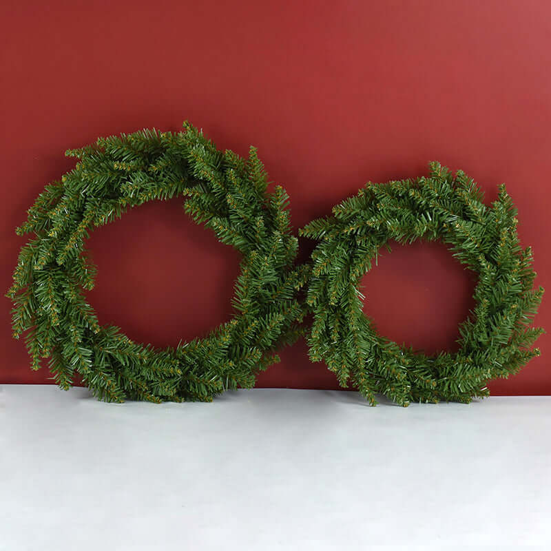 Christmas Wreath with Artificial Pine Needle.