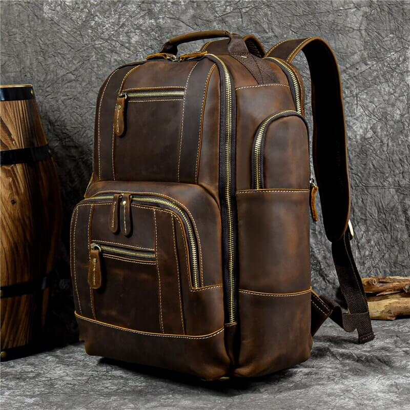 Luxury Leather Backpack