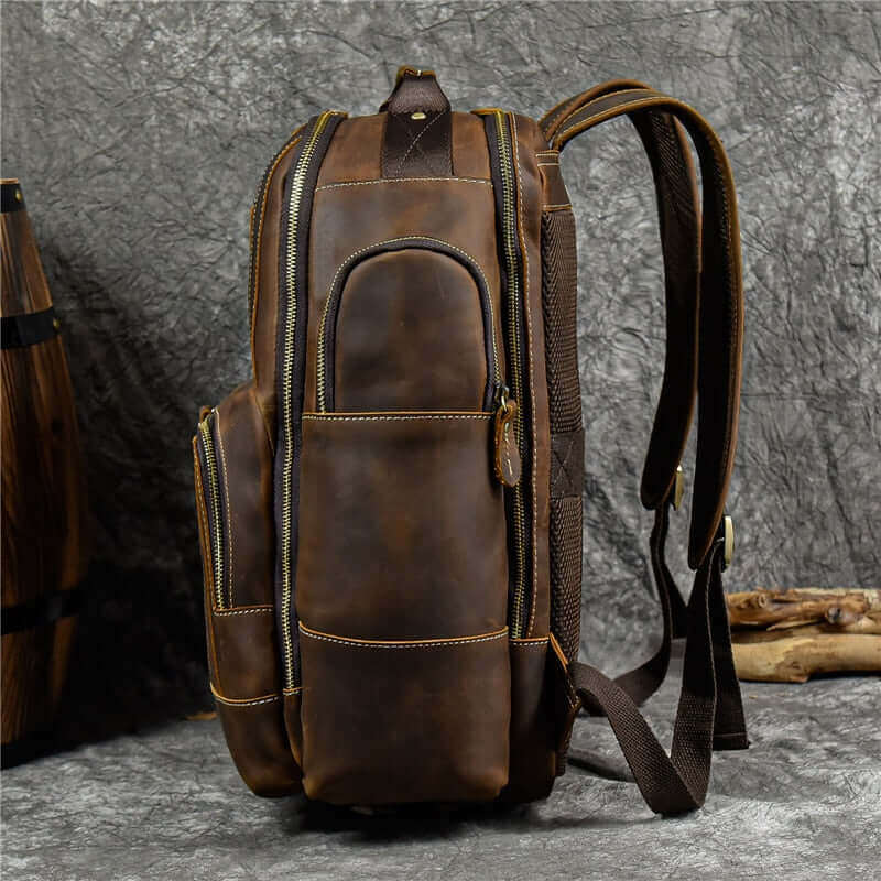 Luxury Leather Backpack