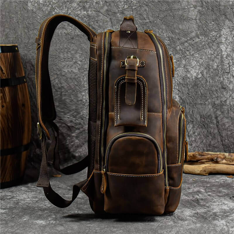 Luxury Leather Backpack