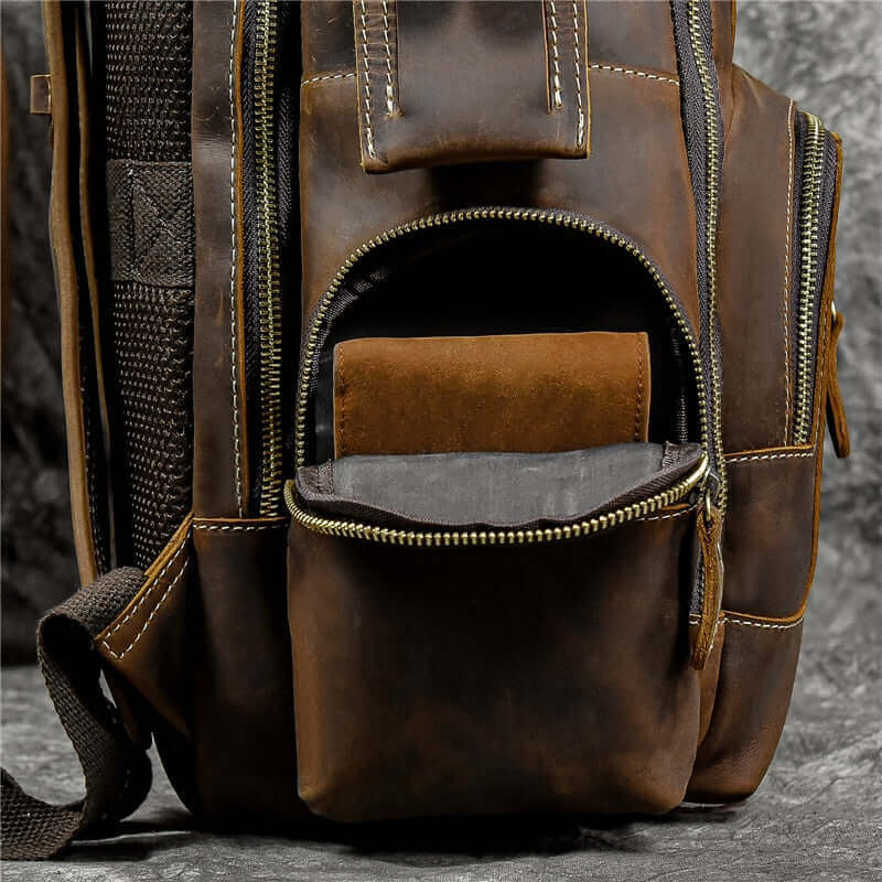 Luxury Leather Backpack