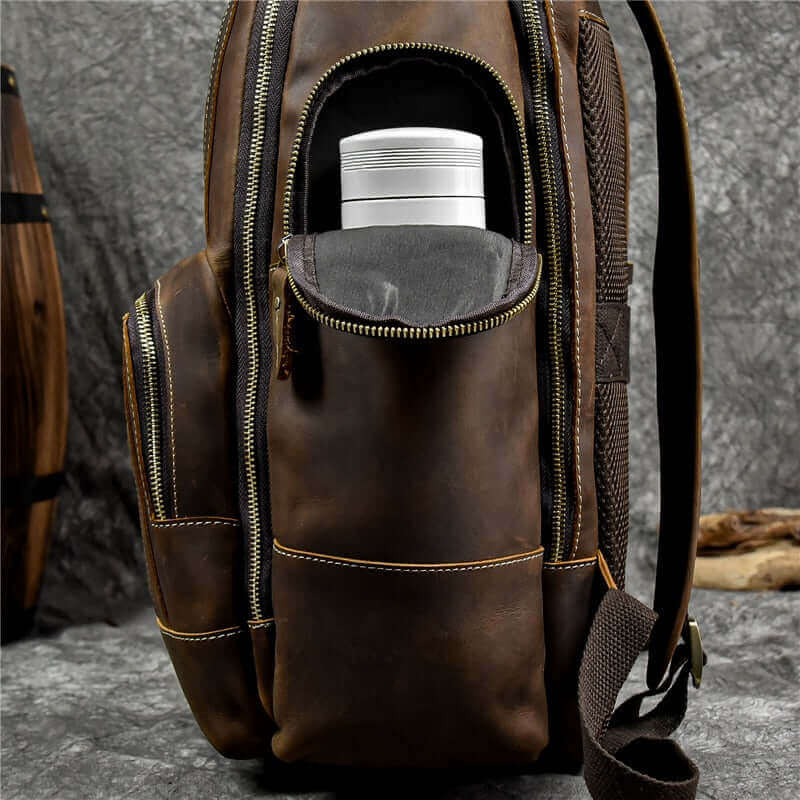 Luxury Leather Backpack