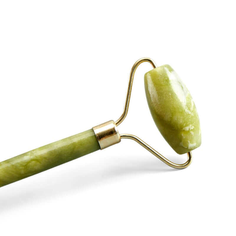 Facial Massage Roller. Natural Jade.